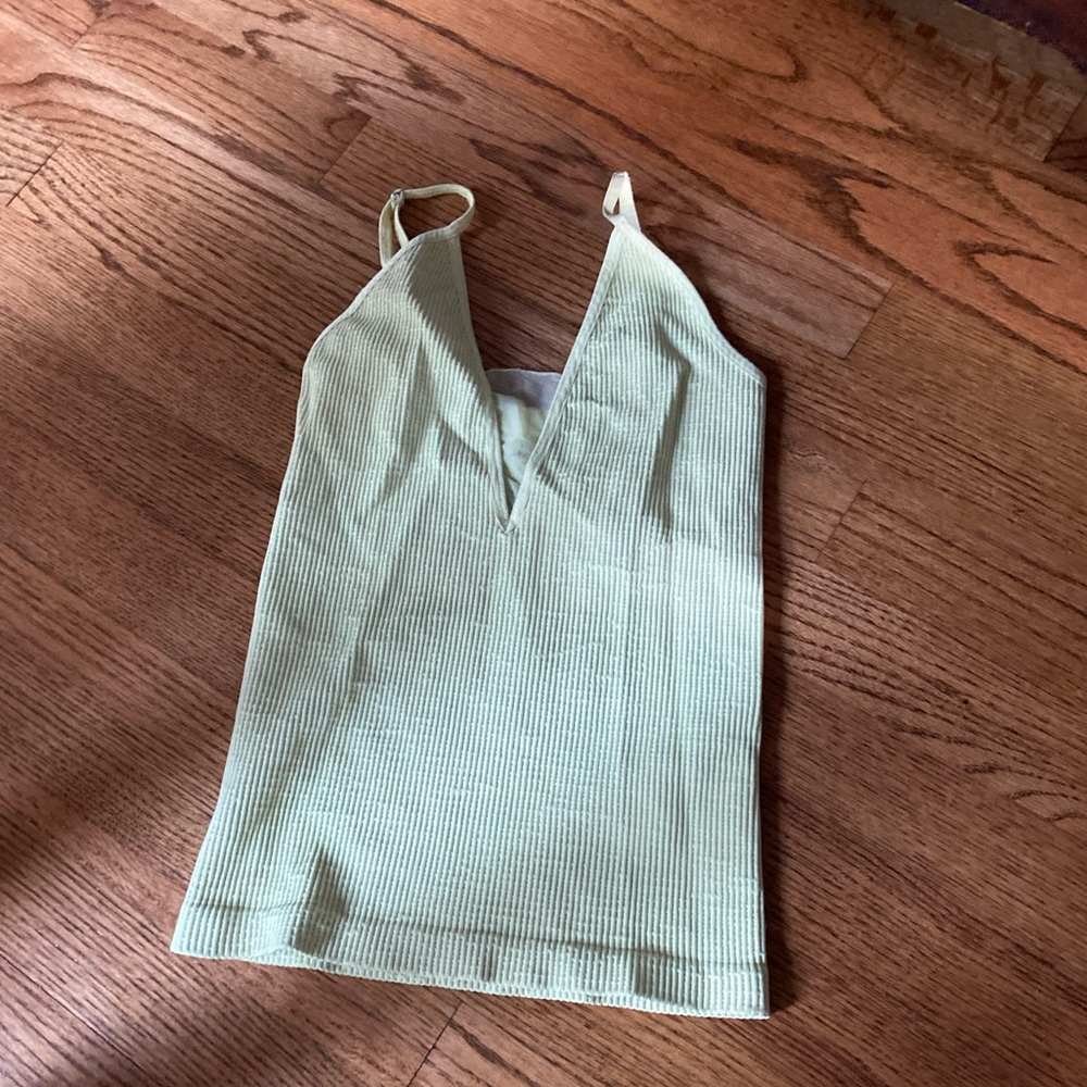 Free people tank with mesh
